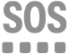 das Symbol „Nur SOS“